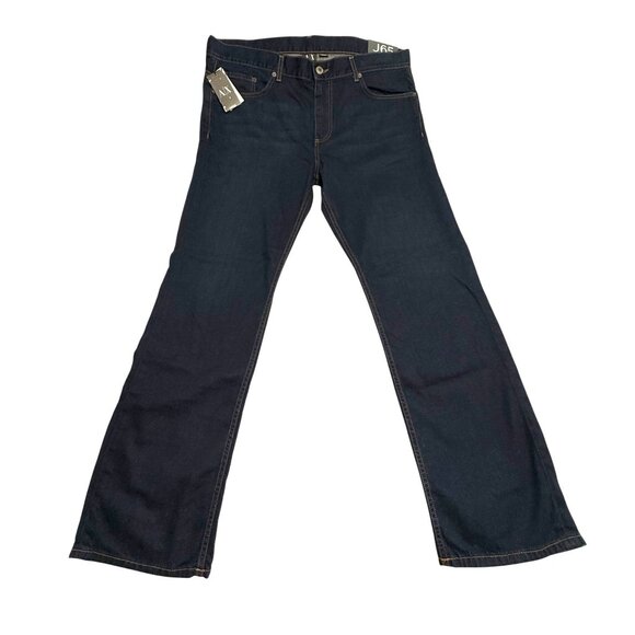 NWT Armani Exchange Mens J65 Easy Fit Jeans 38x32 Dark Wash Low Rise Straight - Picture 2 of 10